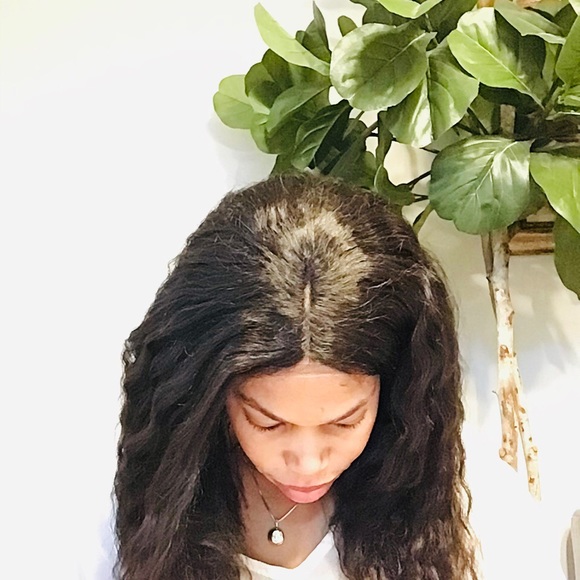 Mines Diamond Wet and Wavy Lace Topline Synthetic It Can be Used for Daily Used - Picture 3 of 6